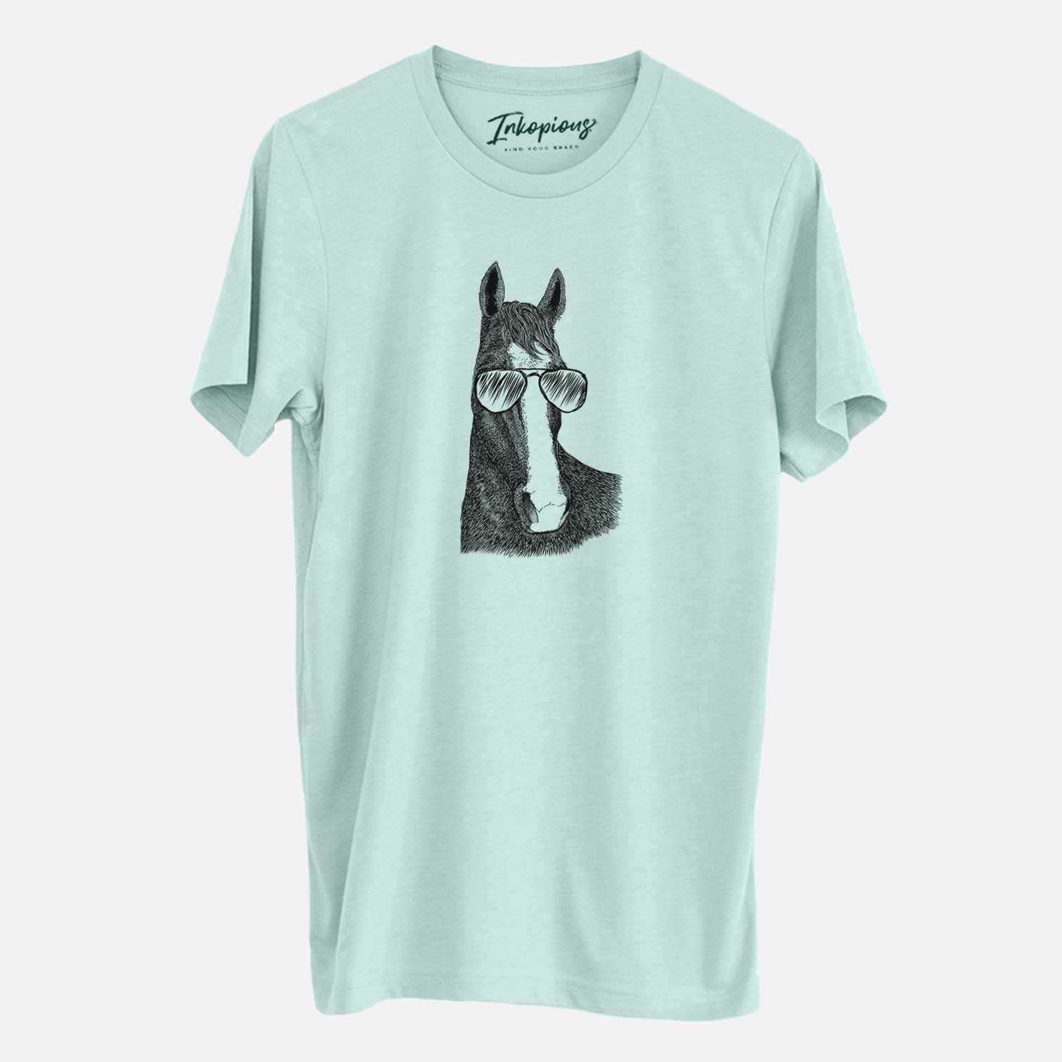 Aviator Gibson the Tennessee Walking Horse - Unisex Crewneck