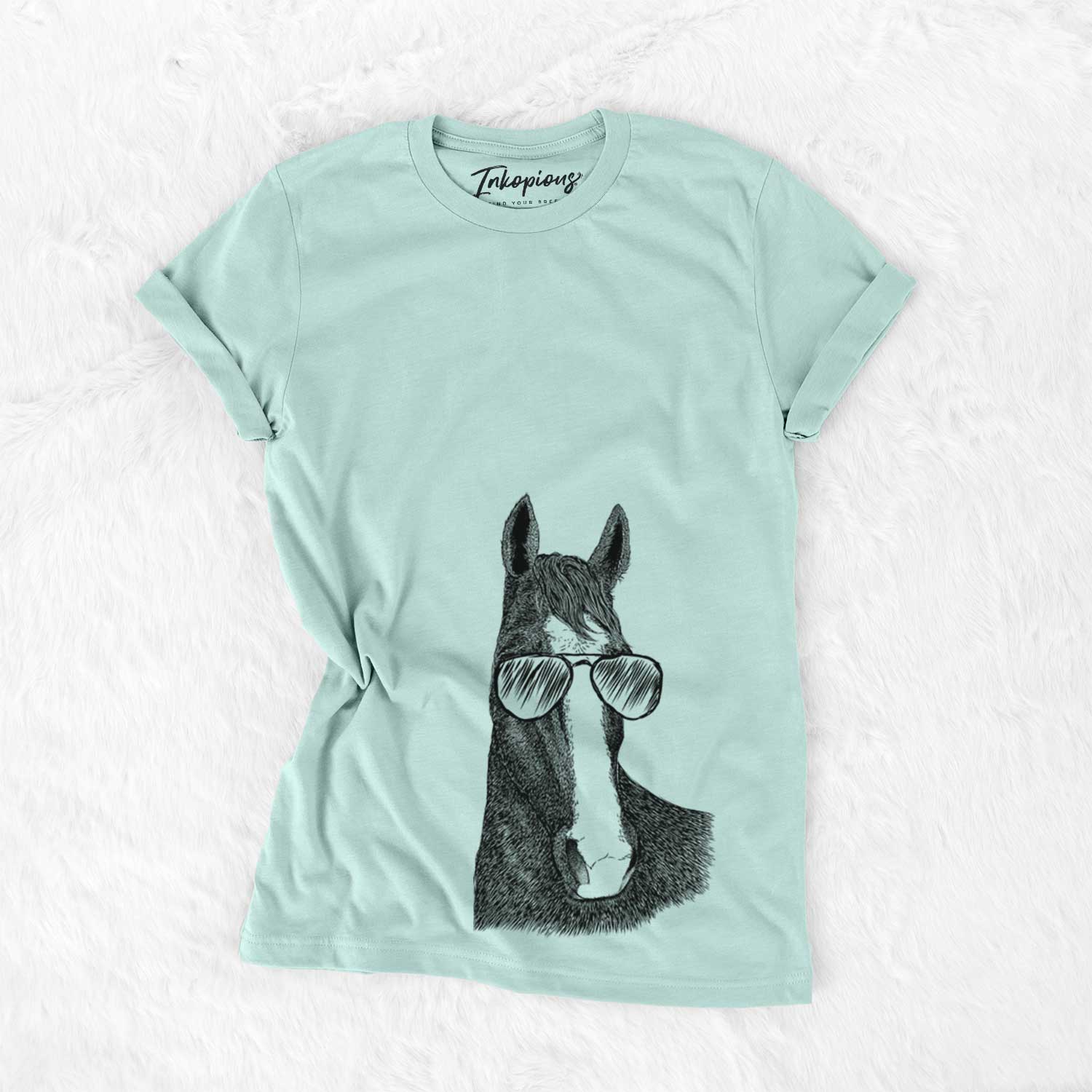 Aviator Gibson the Tennessee Walking Horse - Unisex Crewneck