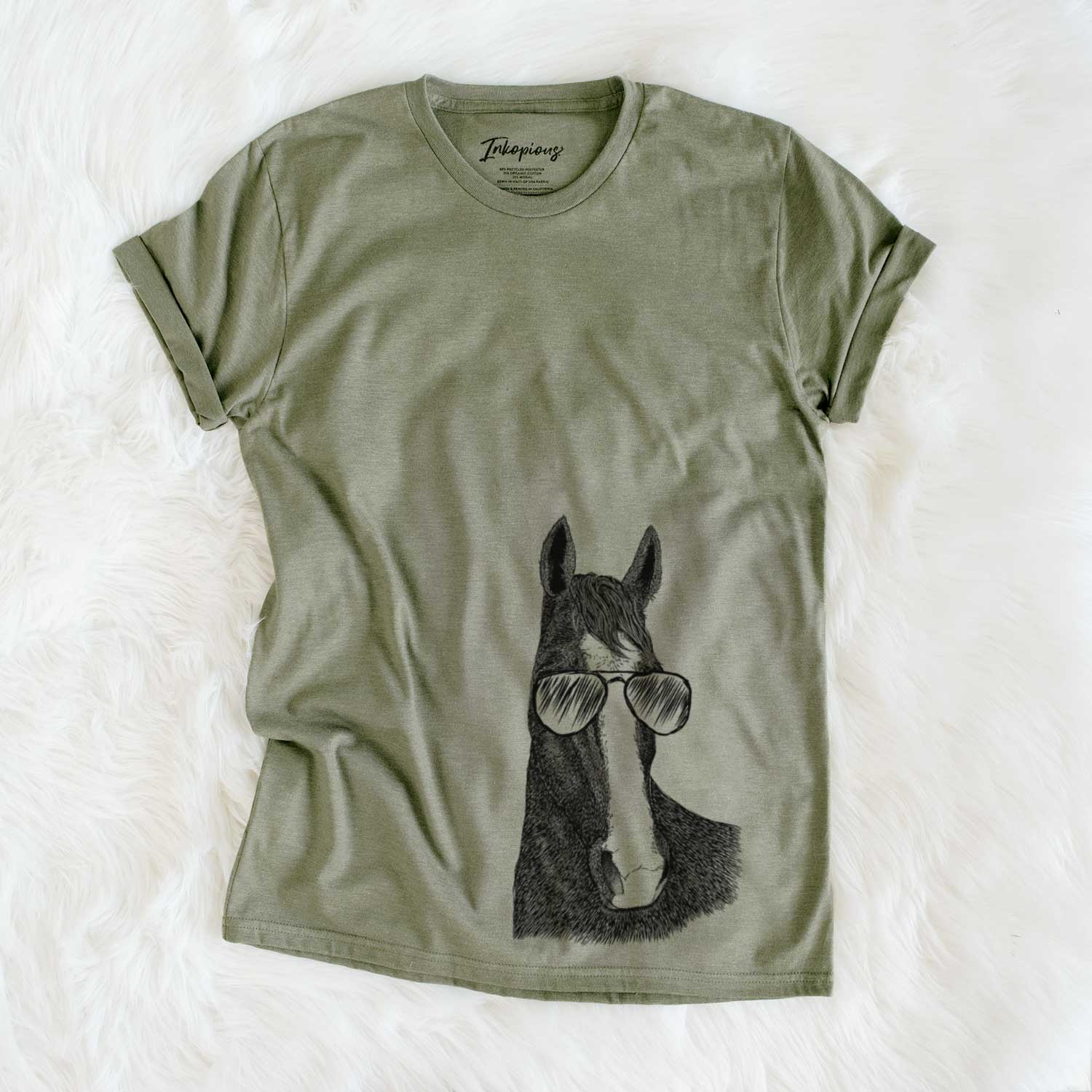 Aviator Gibson the Tennessee Walking Horse - Unisex Crewneck