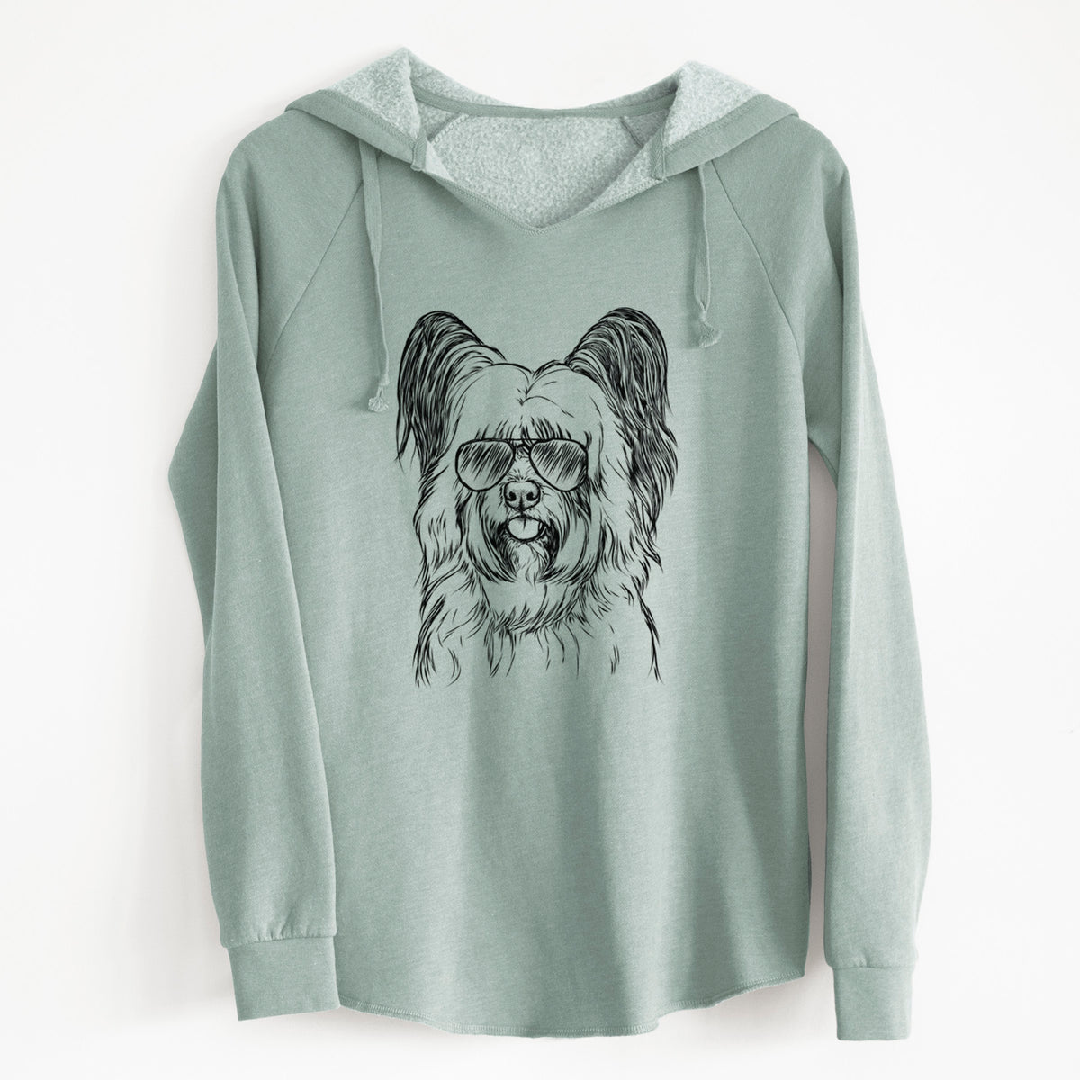 Aviator Gideon the Skye Terrier - Cali Wave Hooded Sweatshirt