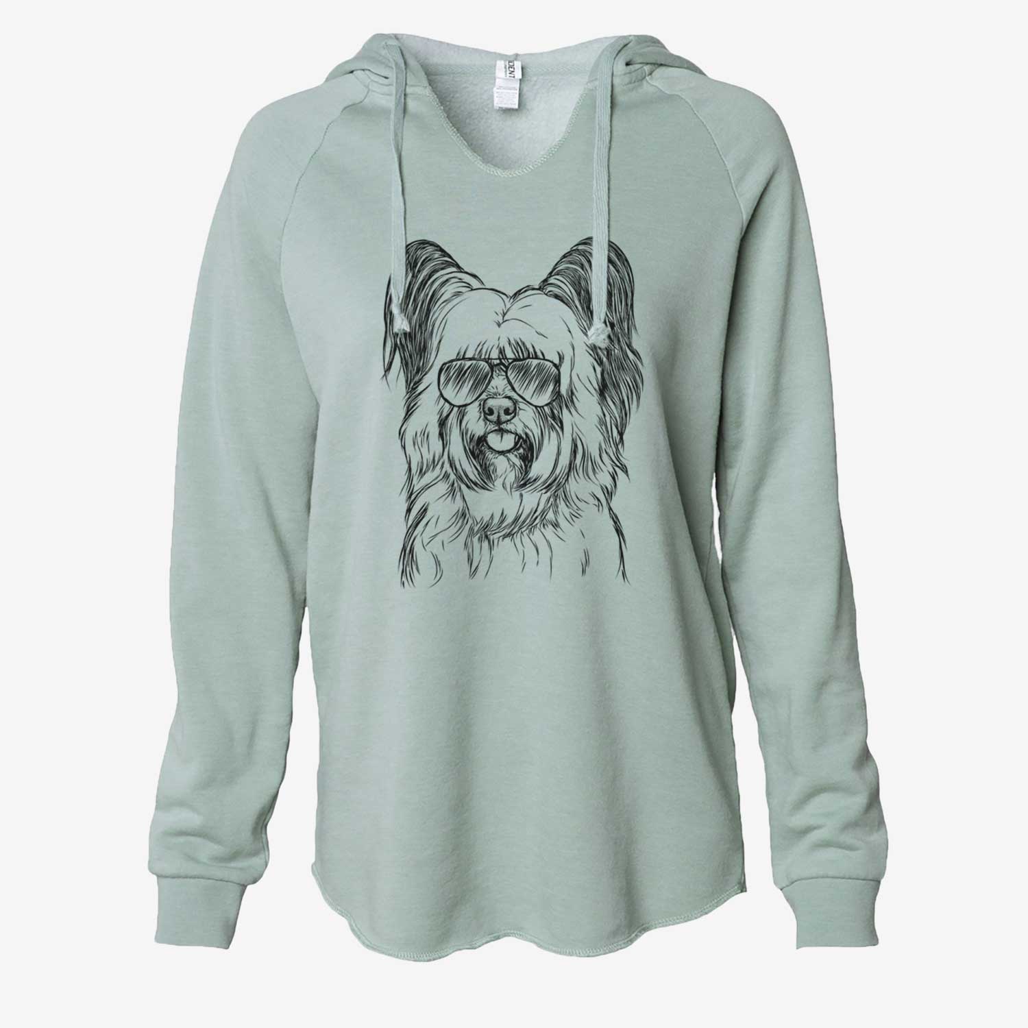 Gideon the Skye Terrier - Cali Wave Hooded Sweatshirt