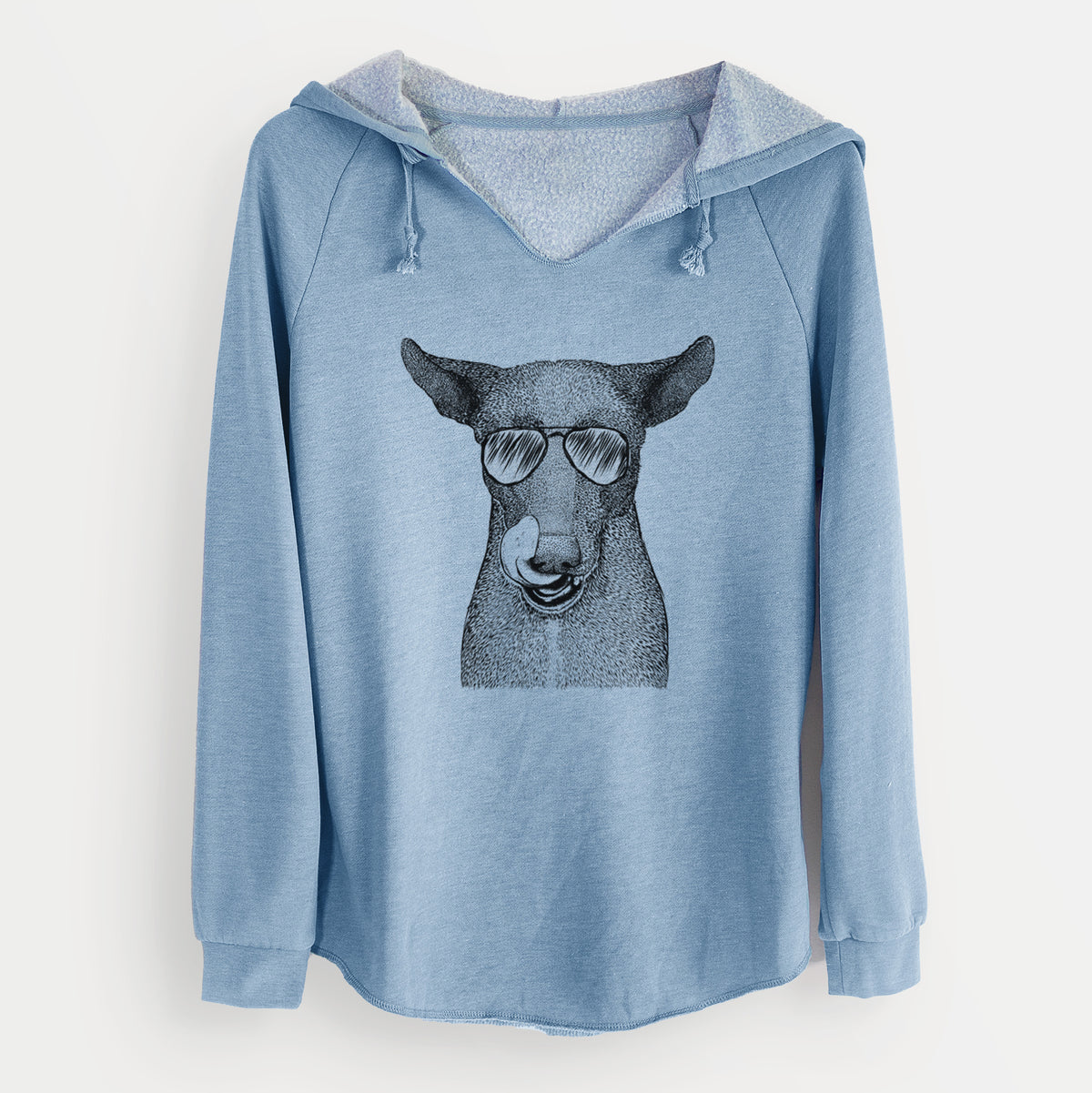 Aviator Gidget the Mexican Street Dog - Cali Wave Hooded Sweatshirt