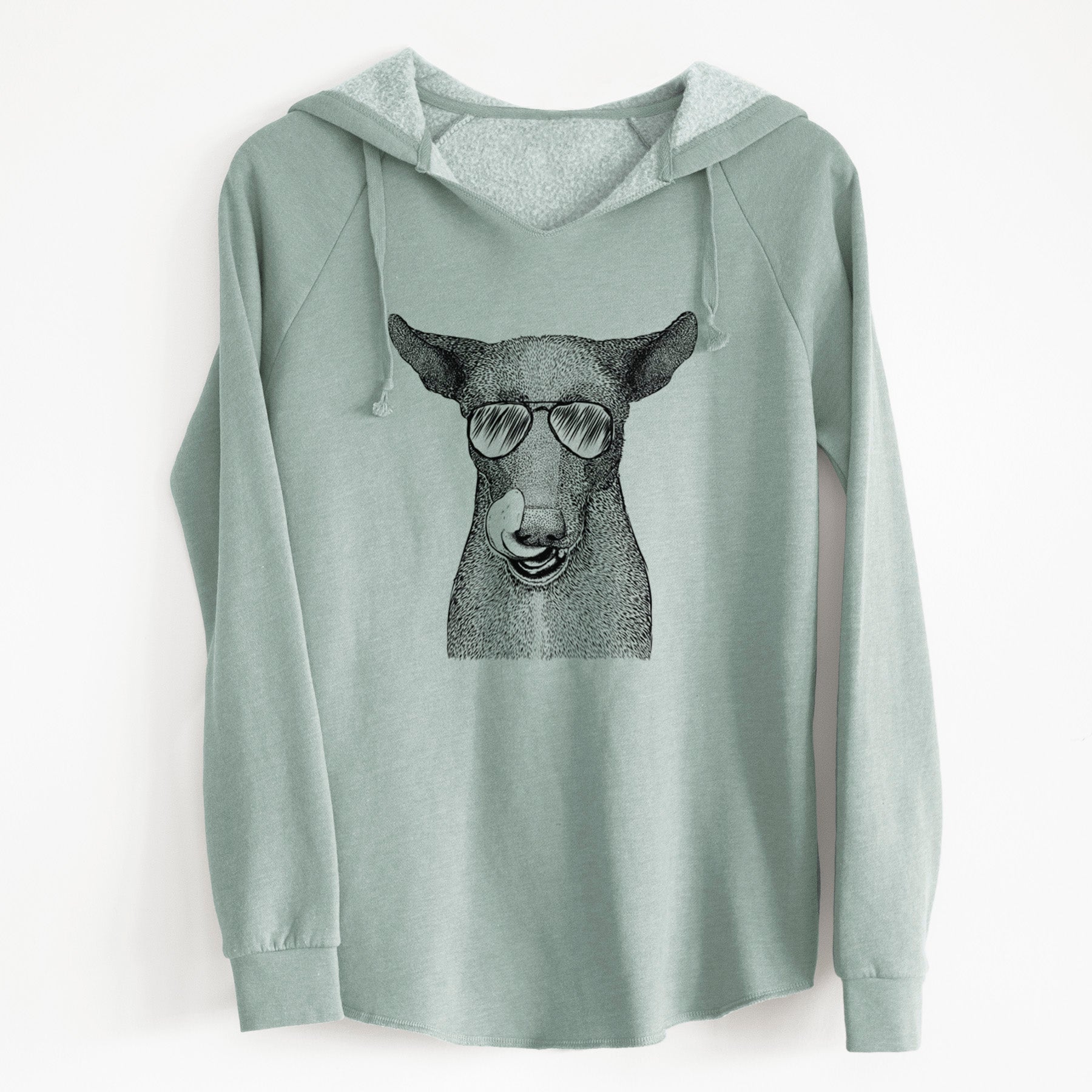 Aviator Gidget the Mexican Street Dog - Cali Wave Hooded Sweatshirt