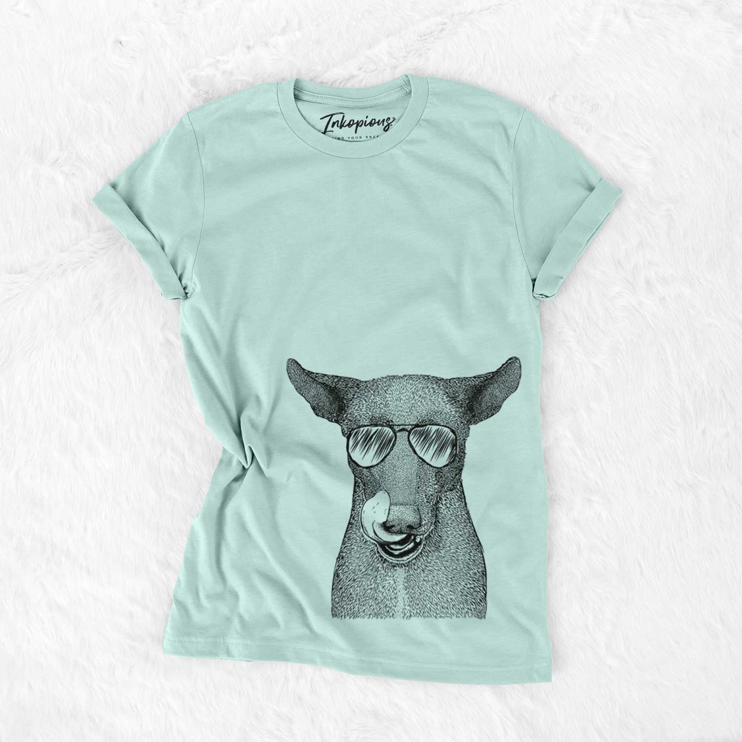 Aviator Gidget the Mexican Street Dog - Unisex Crewneck