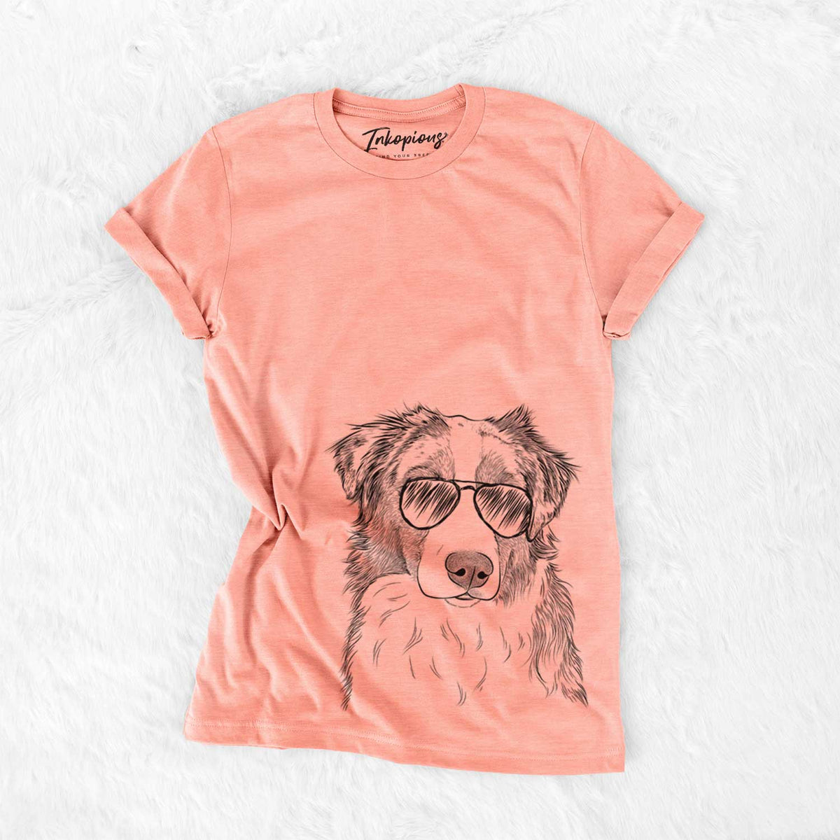 Ginger the Australian Shepherd - Bella Canvas Unisex Crewneck