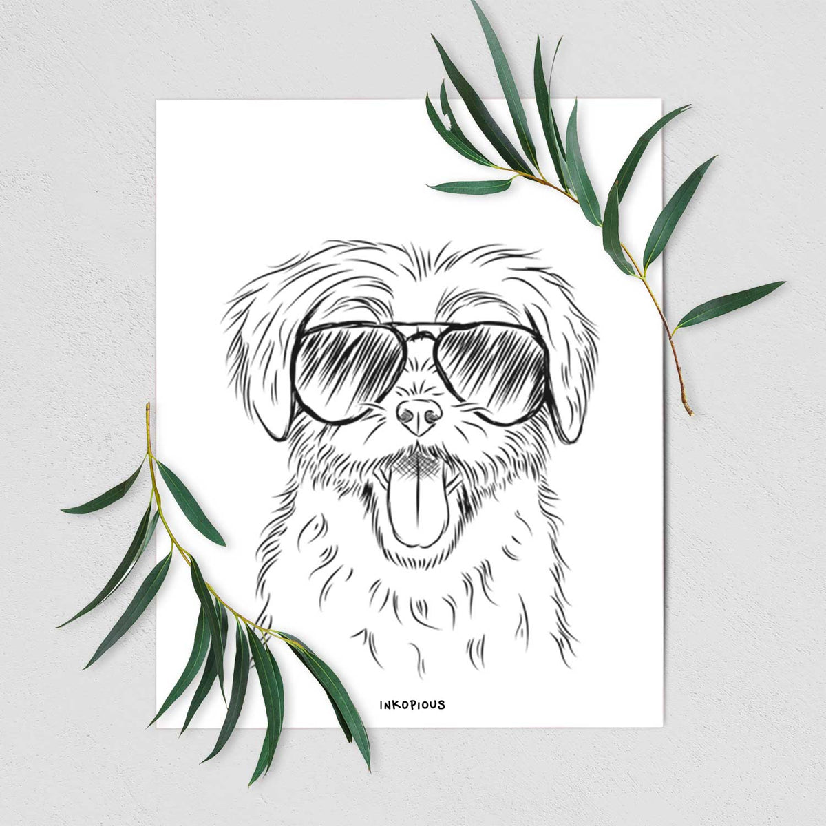 Gizmo the Maltese Art Print