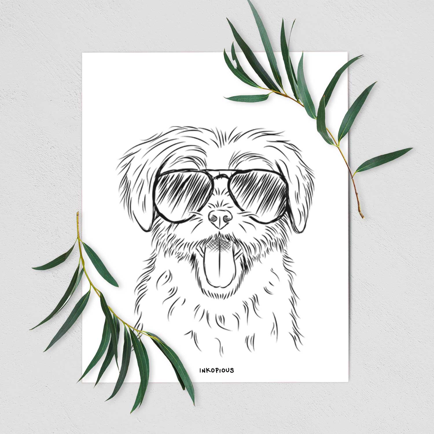 Gizmo the Maltese Art Print