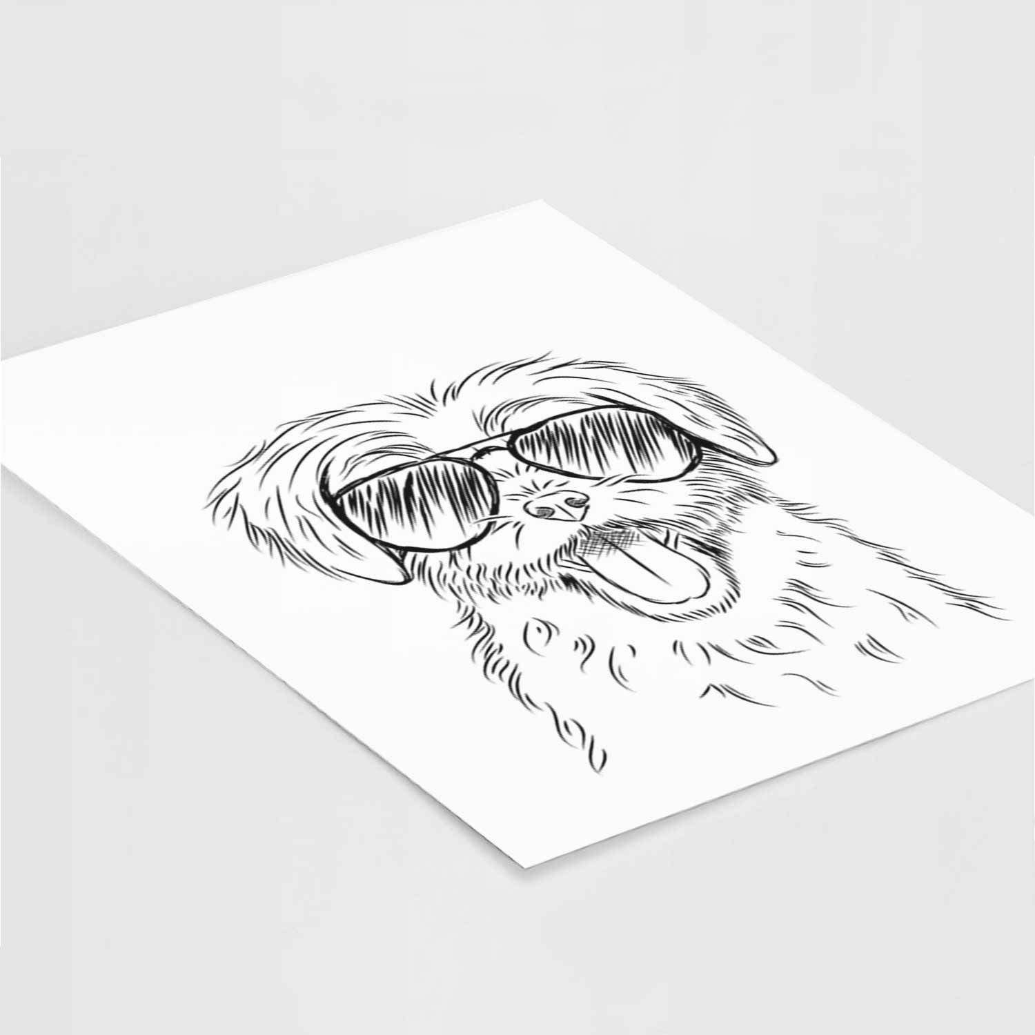 Gizmo the Maltese Art Print