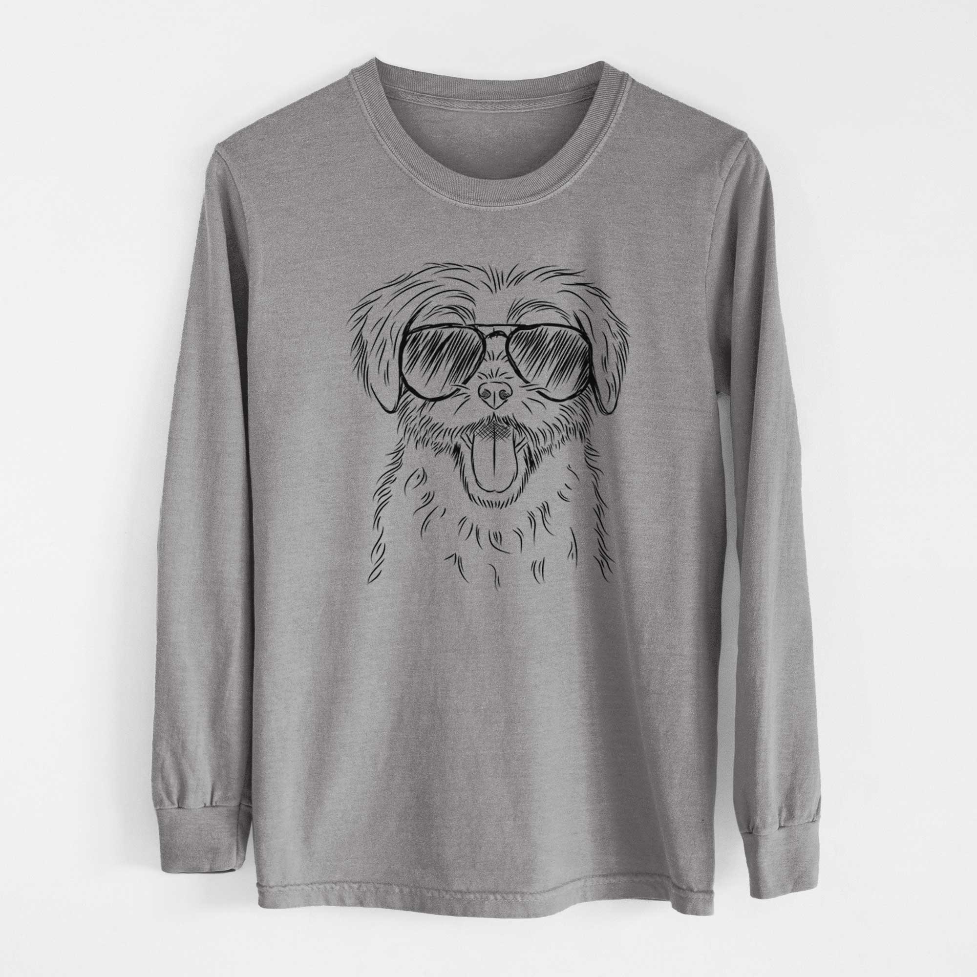 Aviators Gizmo the Maltese - Heavyweight 100% Cotton Long Sleeve
