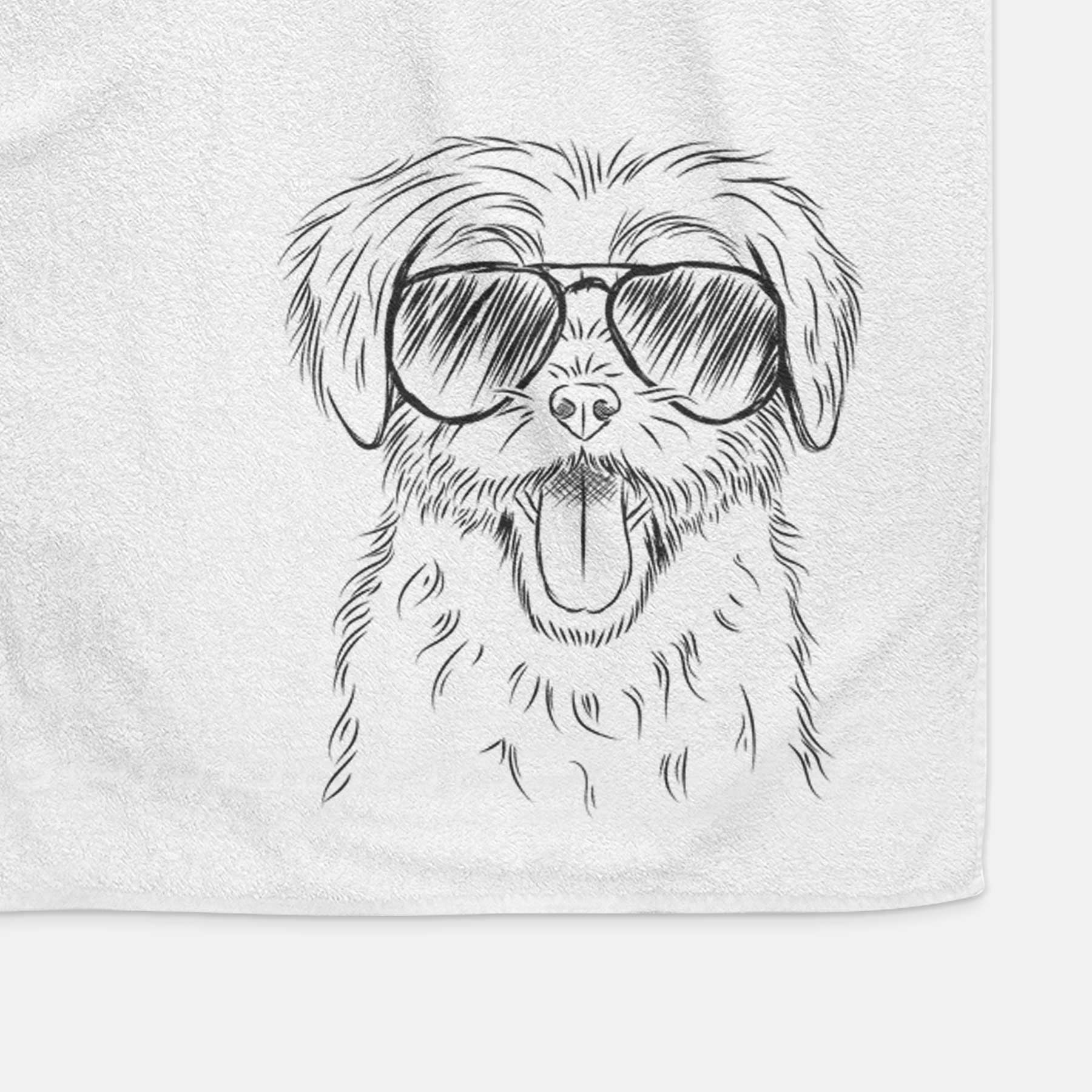 Gizmo the Maltese Decorative Hand Towel