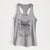 Gizmo the Grey Cat - Women's Racerback Tanktop