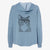 Gizmo the Grey Cat - Women's Cali Wave Zip-Up Sweatshirt