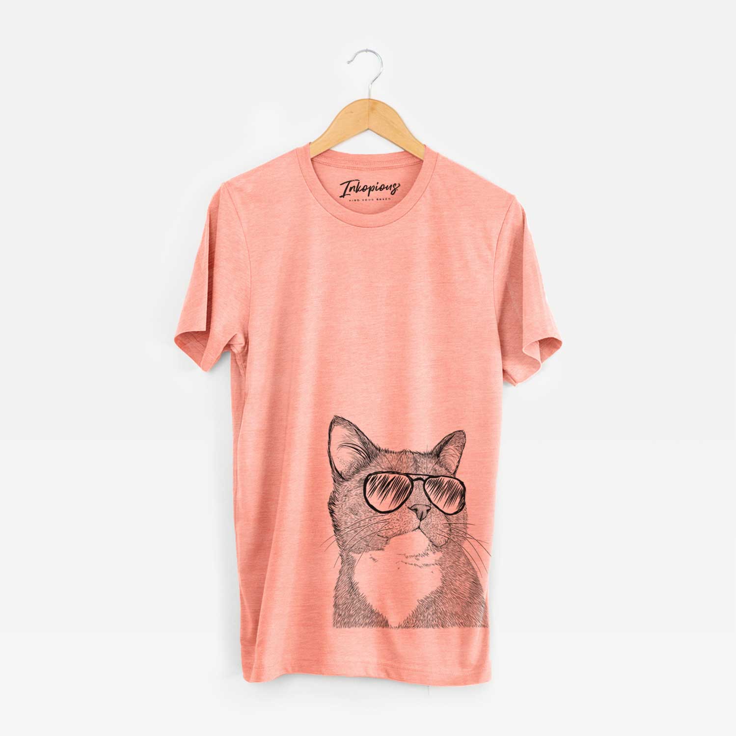 Aviator Gizmo the Grey Cat - Unisex Crewneck
