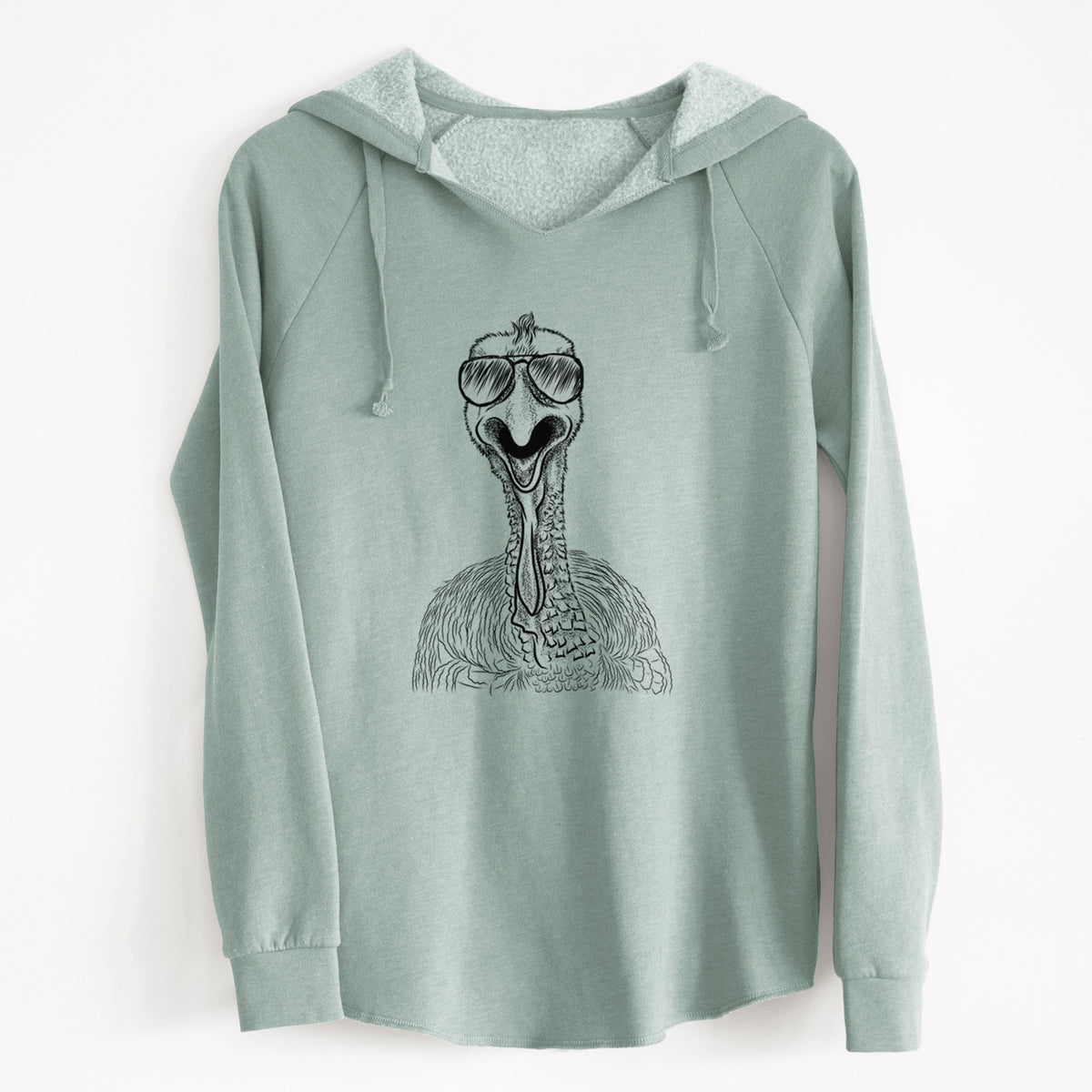 Aviator Gobble the Turkey - Cali Wave Hooded Sweatshirt