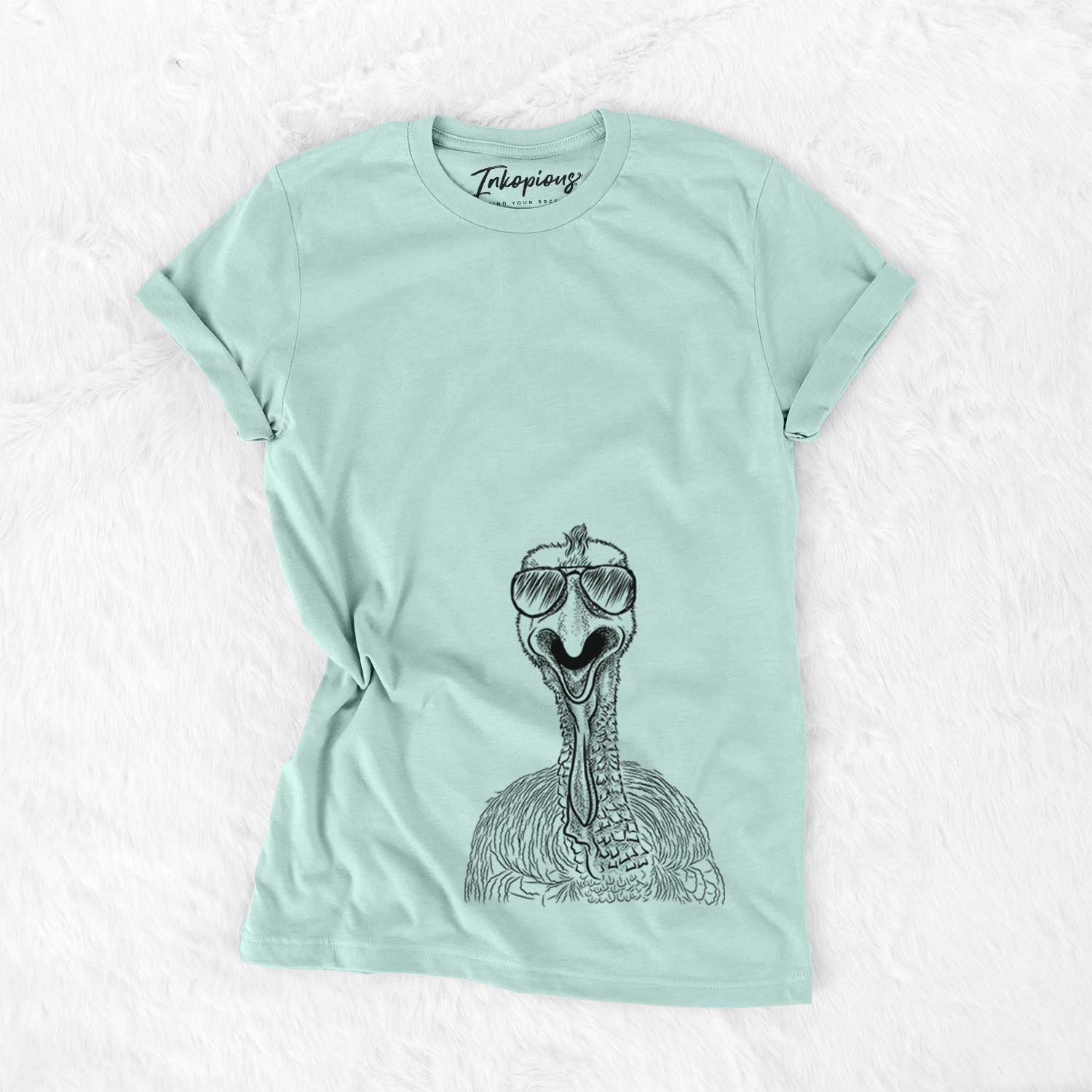Aviator Gobble the Turkey - Unisex Crewneck