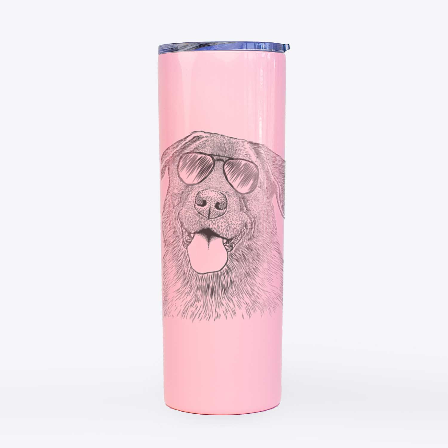 Gonzo the Chocolate Lab - 20oz Skinny Tumbler