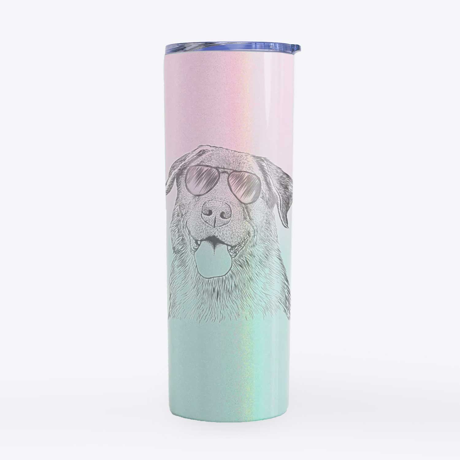 Gonzo the Chocolate Lab - 20oz Skinny Tumbler