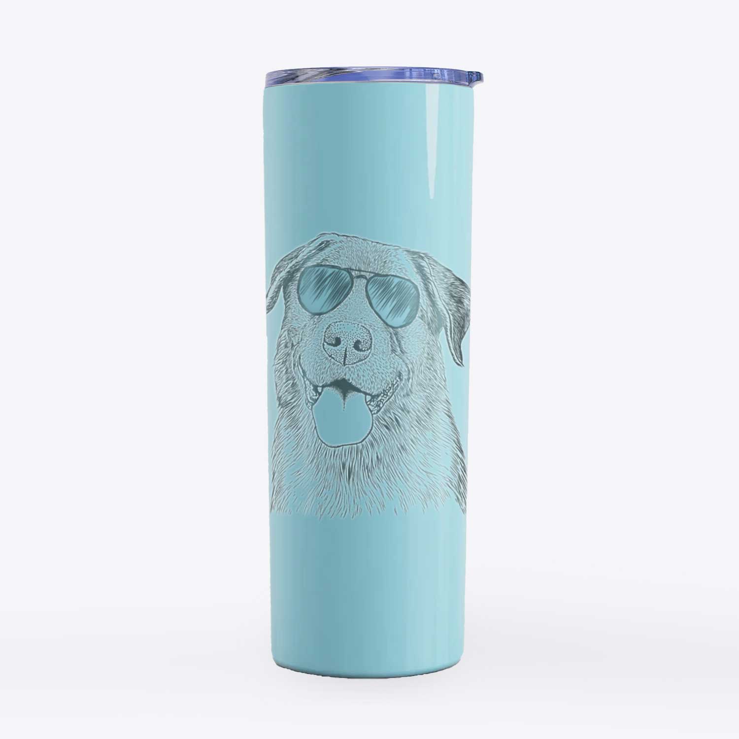 Gonzo the Chocolate Lab - 20oz Skinny Tumbler