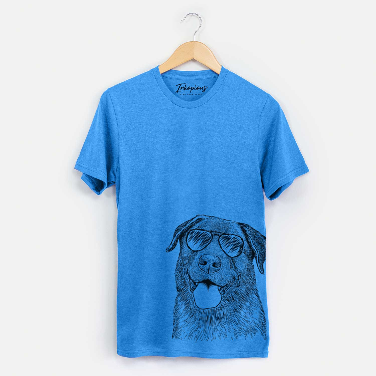 Aviator Gonzo the Chocolate Lab - Unisex Crewneck