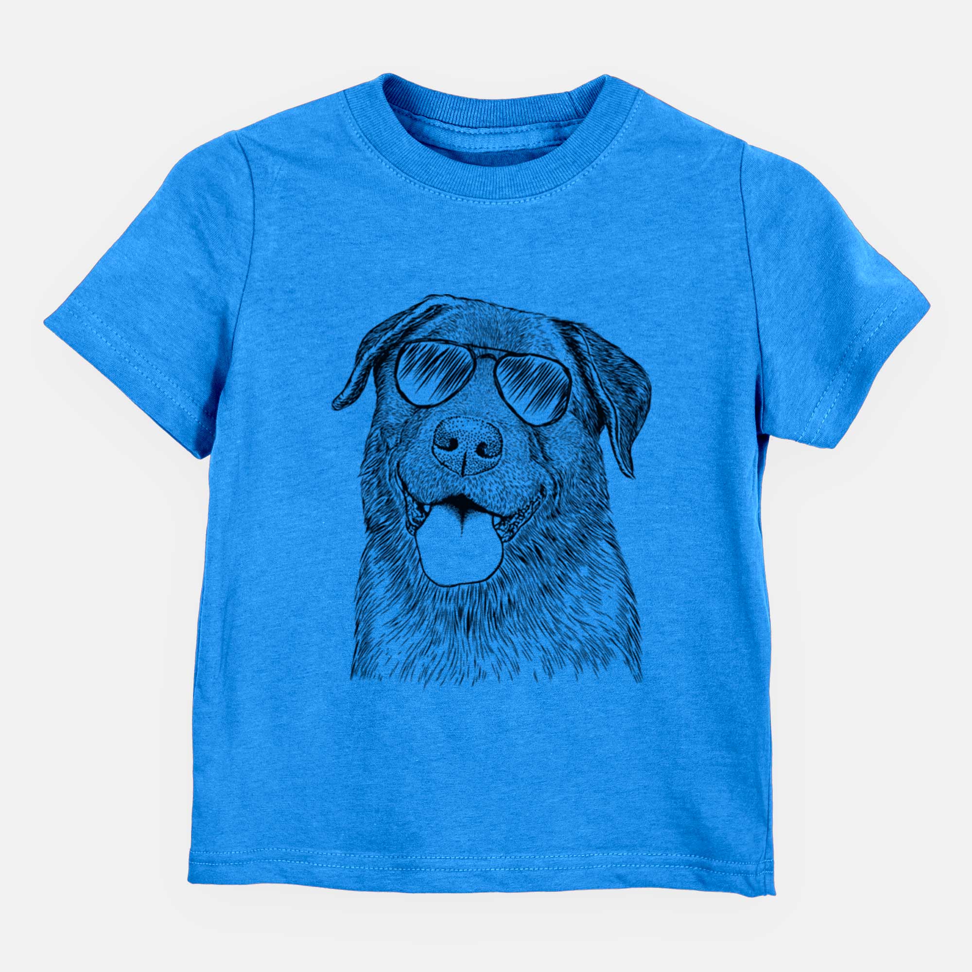 Aviator Gonzo the Chocolate Lab - Kids/Youth/Toddler Shirt