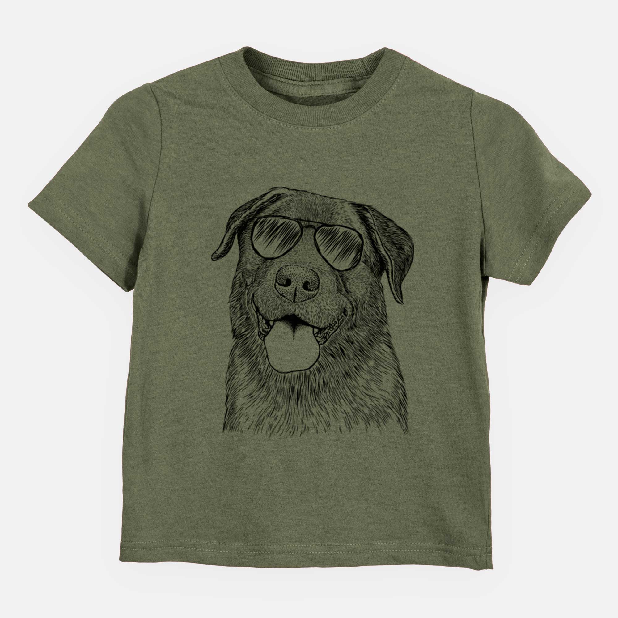 Aviator Gonzo the Chocolate Lab - Kids/Youth/Toddler Shirt