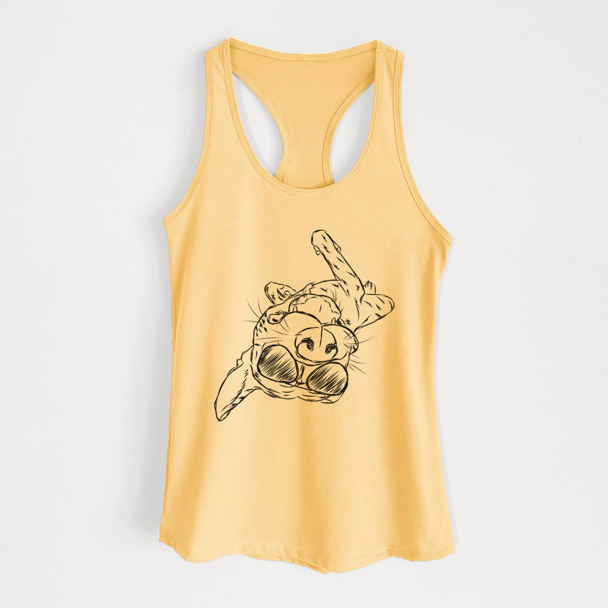 Goose the Mixed Breed - Women's Racerback Tanktop