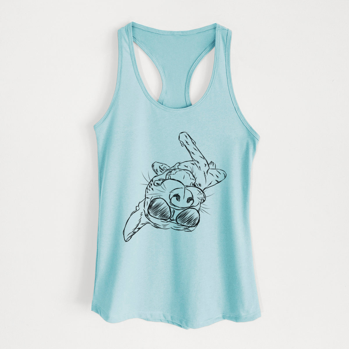 Goose the Mixed Breed - Women's Racerback Tanktop