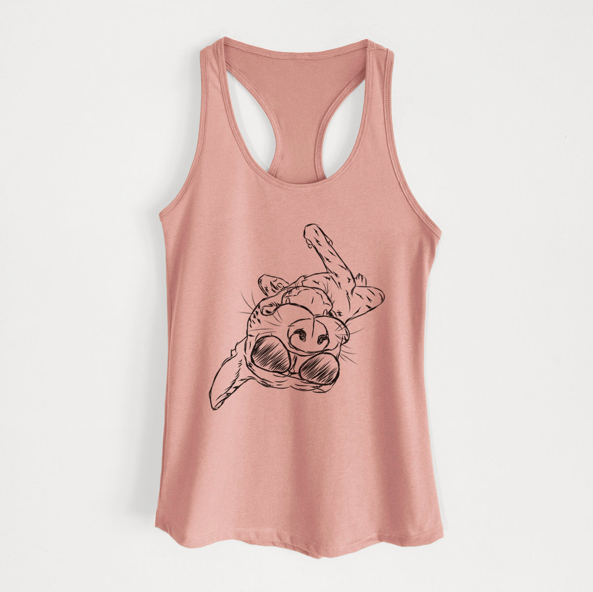 Goose the Mixed Breed - Women's Racerback Tanktop