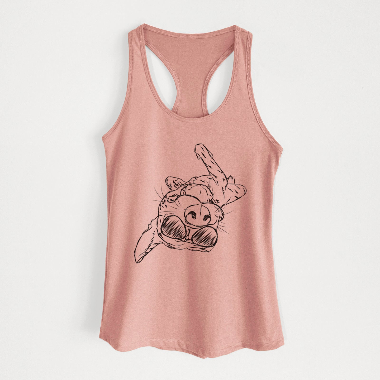 Goose the Mixed Breed - Women's Racerback Tanktop