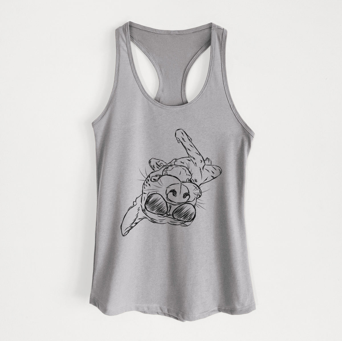 Goose the Mixed Breed - Women's Racerback Tanktop