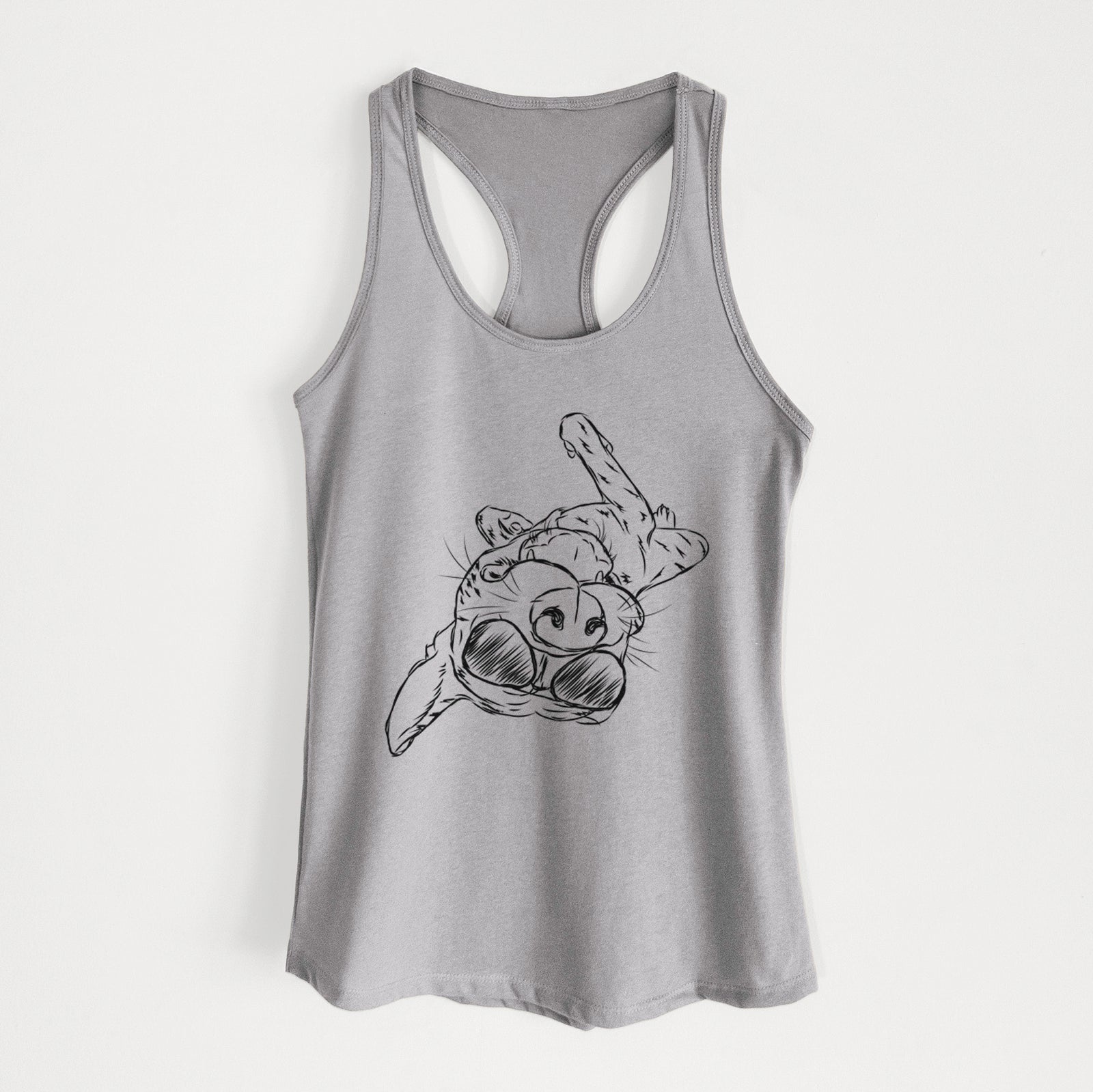 Goose the Mixed Breed - Women's Racerback Tanktop