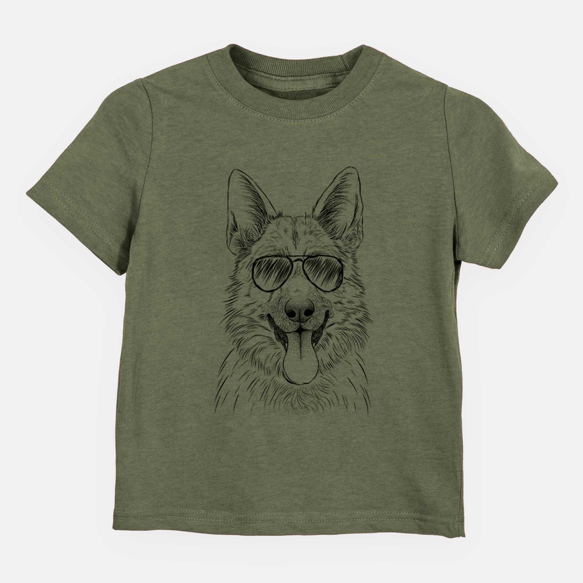 Aviator Grace the German Shepherd - Kids/Youth/Toddler Shirt