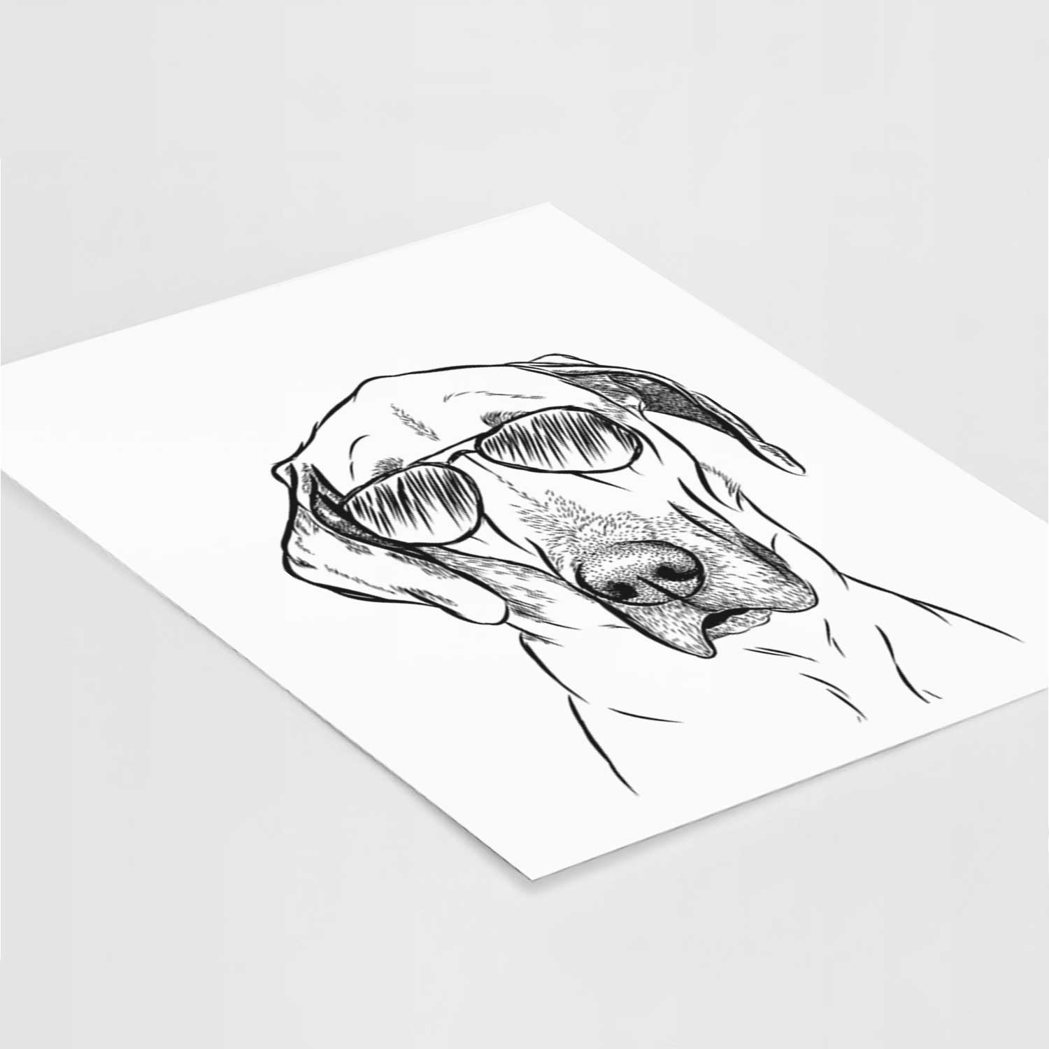 Gracie the Great Dane Art Print