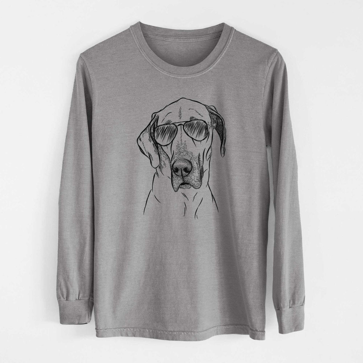 Aviators Gracie the Great Dane - Heavyweight 100% Cotton Long Sleeve