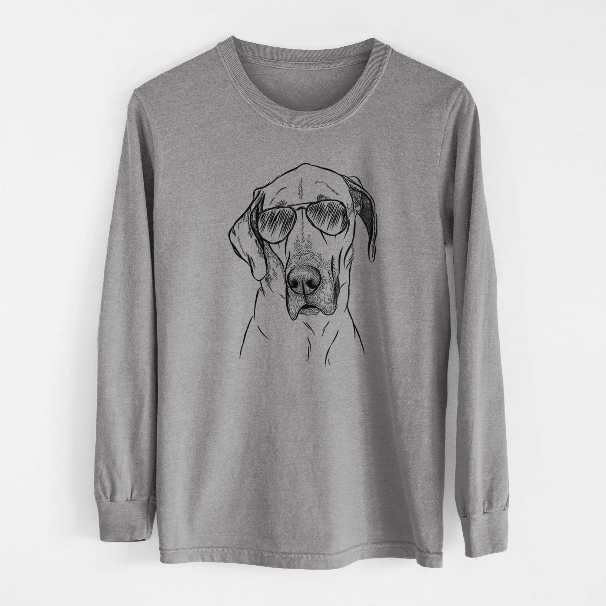 Aviators Gracie the Great Dane - Heavyweight 100% Cotton Long Sleeve