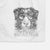 Gram the Australian Shepherd Decorative Hand Towel