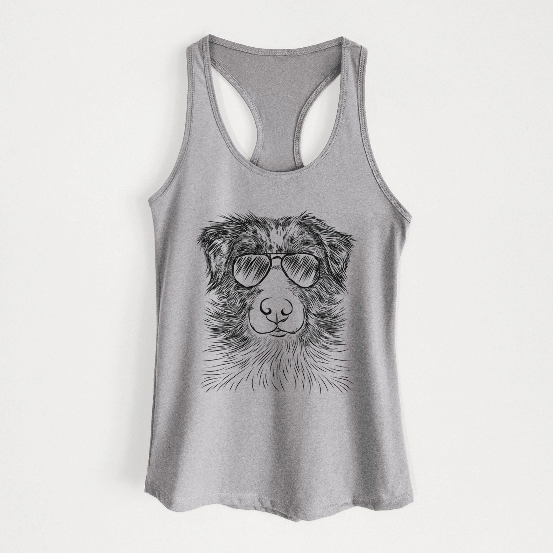 Gram the Australian Shepherd - Women's Racerback Tanktop