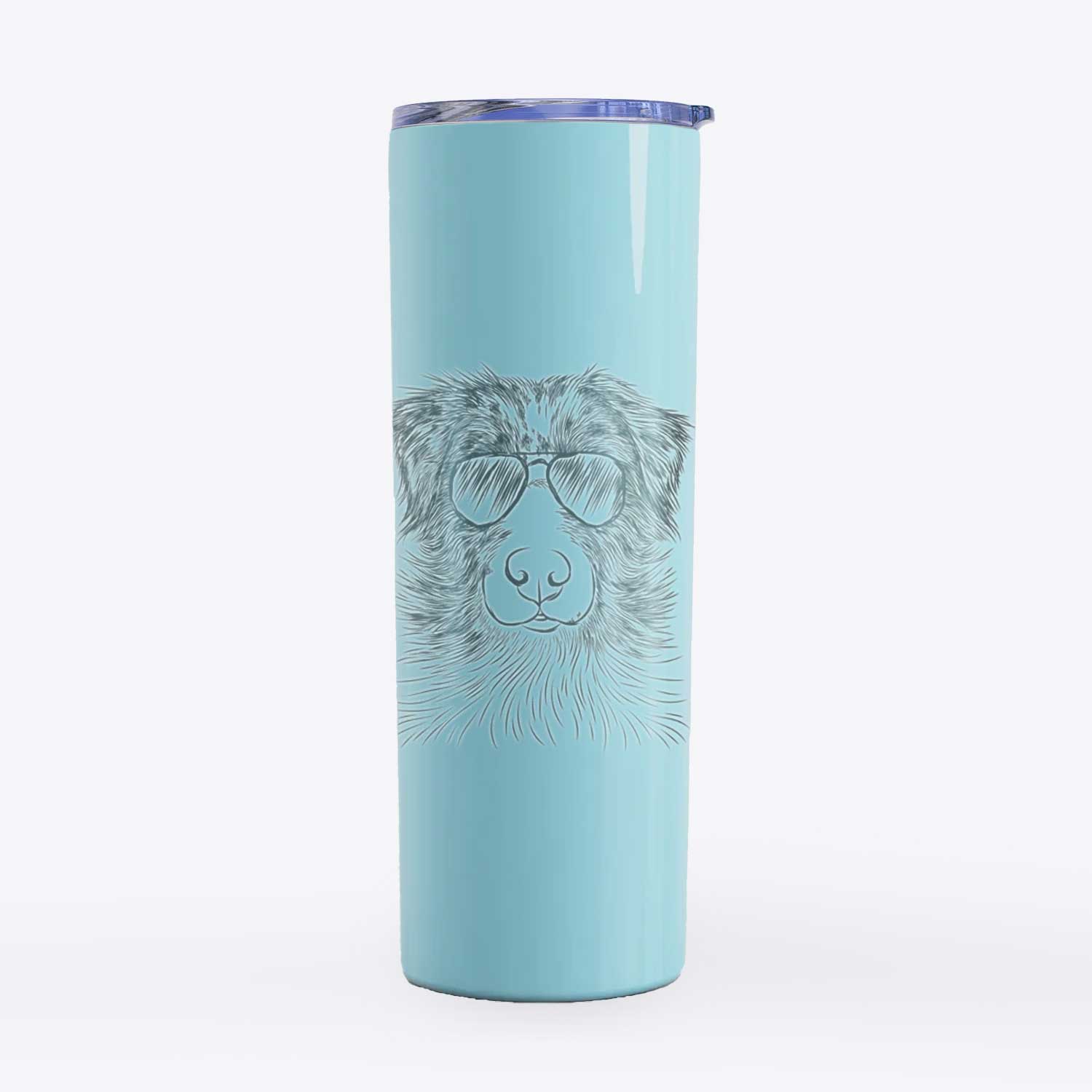 Gram the Australian Shepherd - 20oz Skinny Tumbler