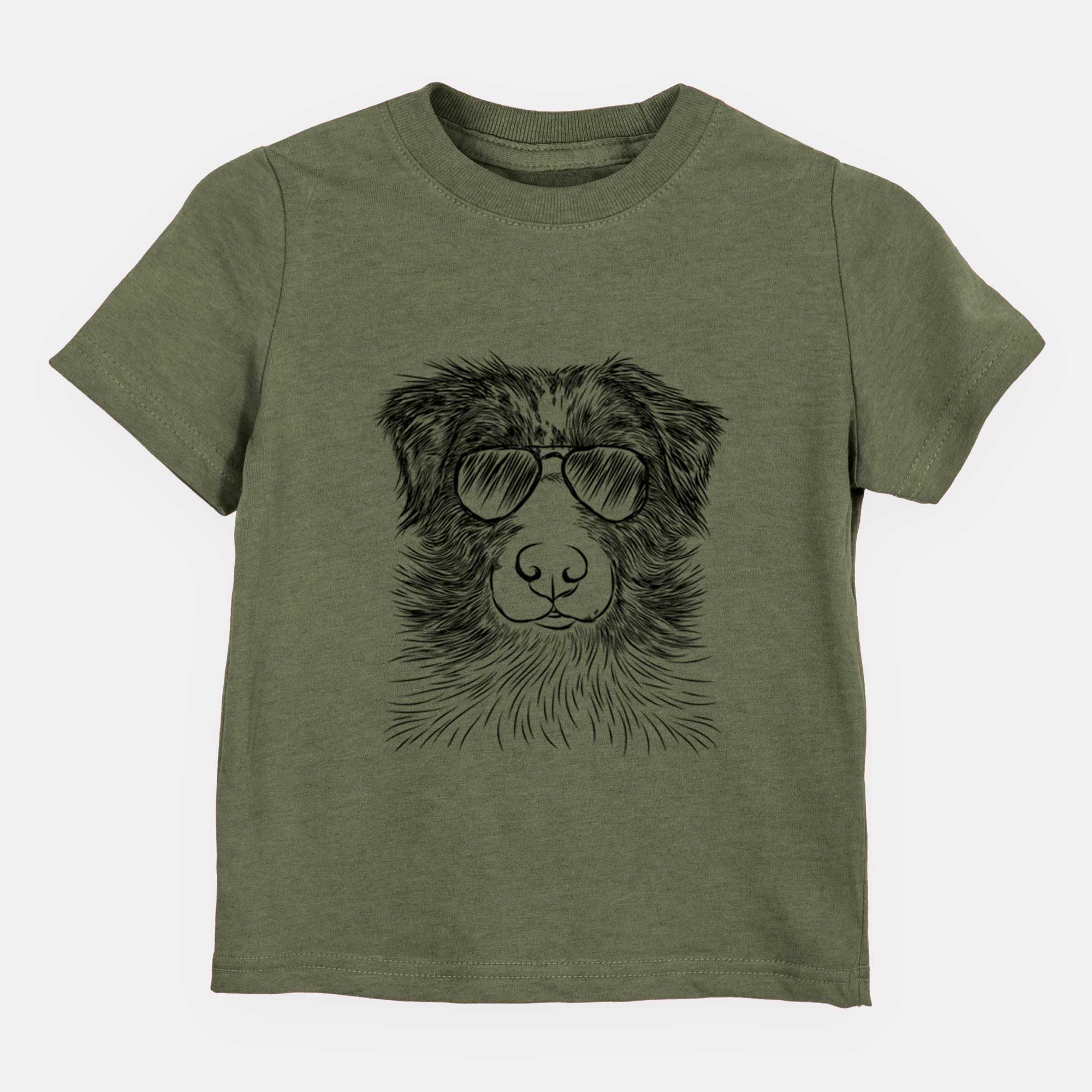 Aviator Gram the Australian Shepherd - Kids/Youth/Toddler Shirt