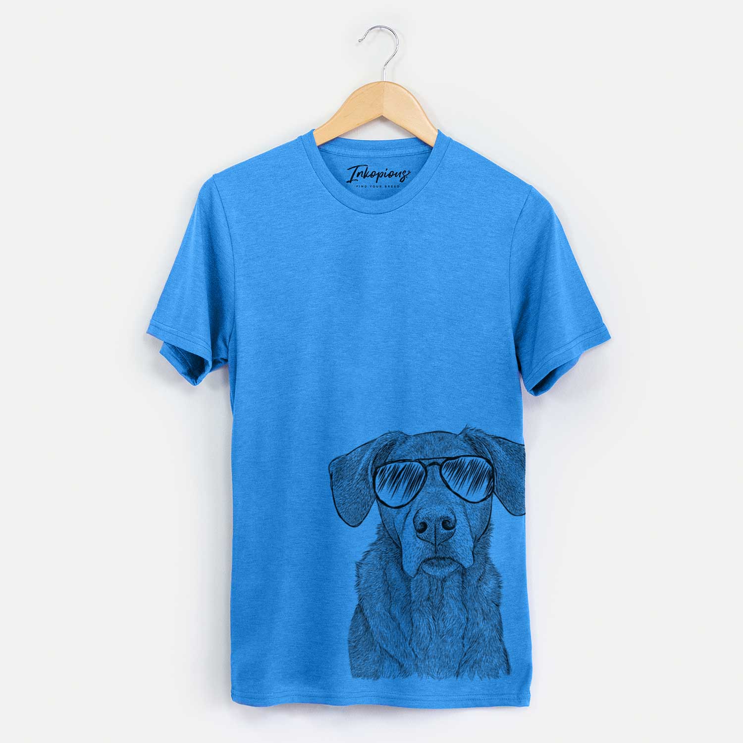 Aviator Gravy the Plott Hound Beagle Mix - Unisex Crewneck