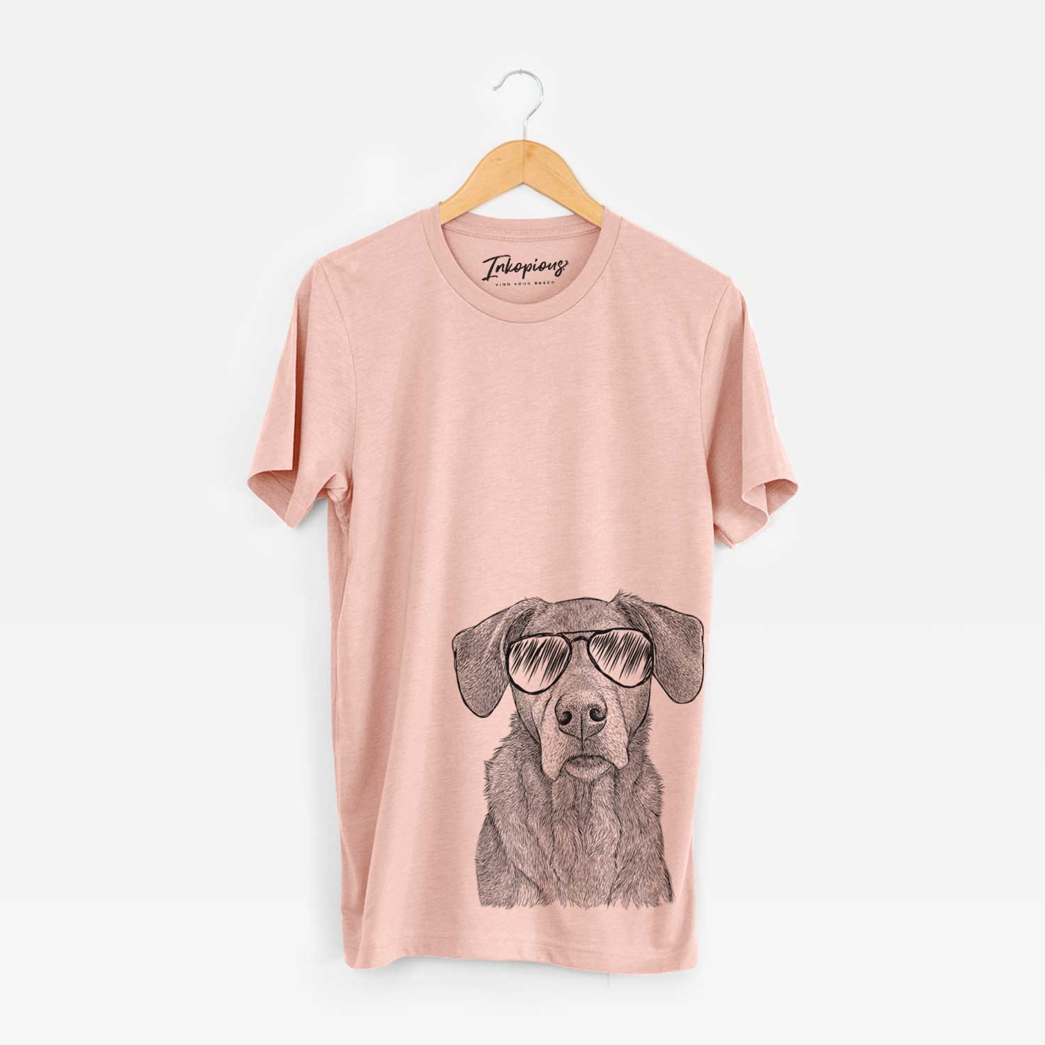 Aviator Gravy the Plott Hound Beagle Mix - Unisex Crewneck