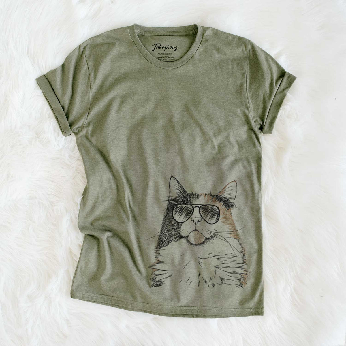 Greta the Calico Cat - Unisex Crewneck