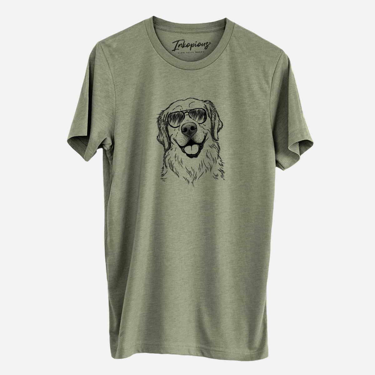 Aviator Griffin the Golden Retriever - Unisex Crewneck