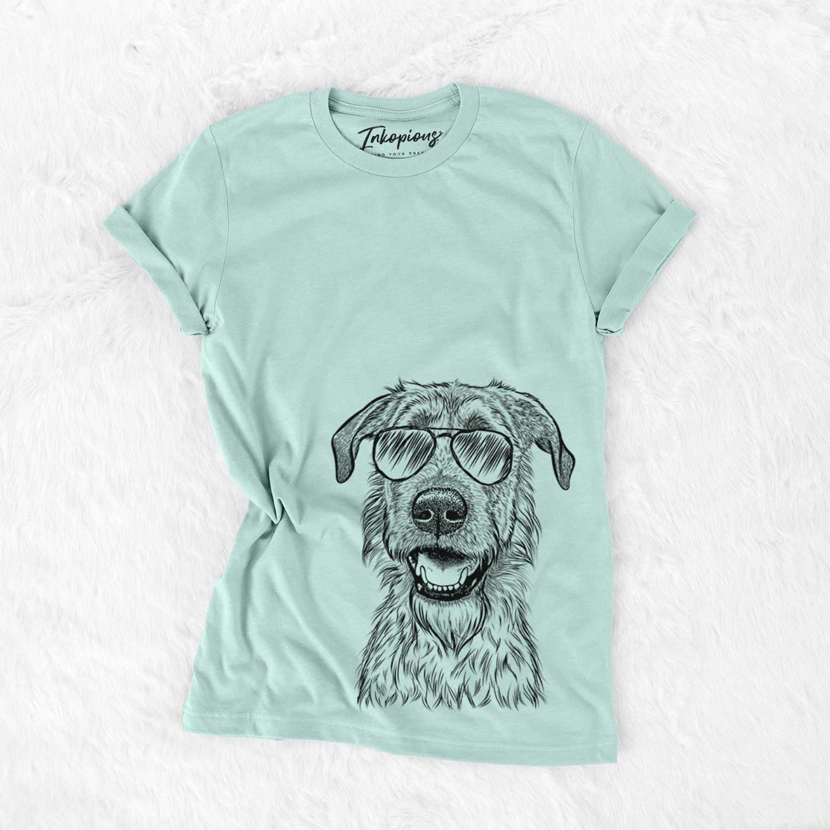 Aviator Griffin the Irish Wolfhound - Unisex Crewneck