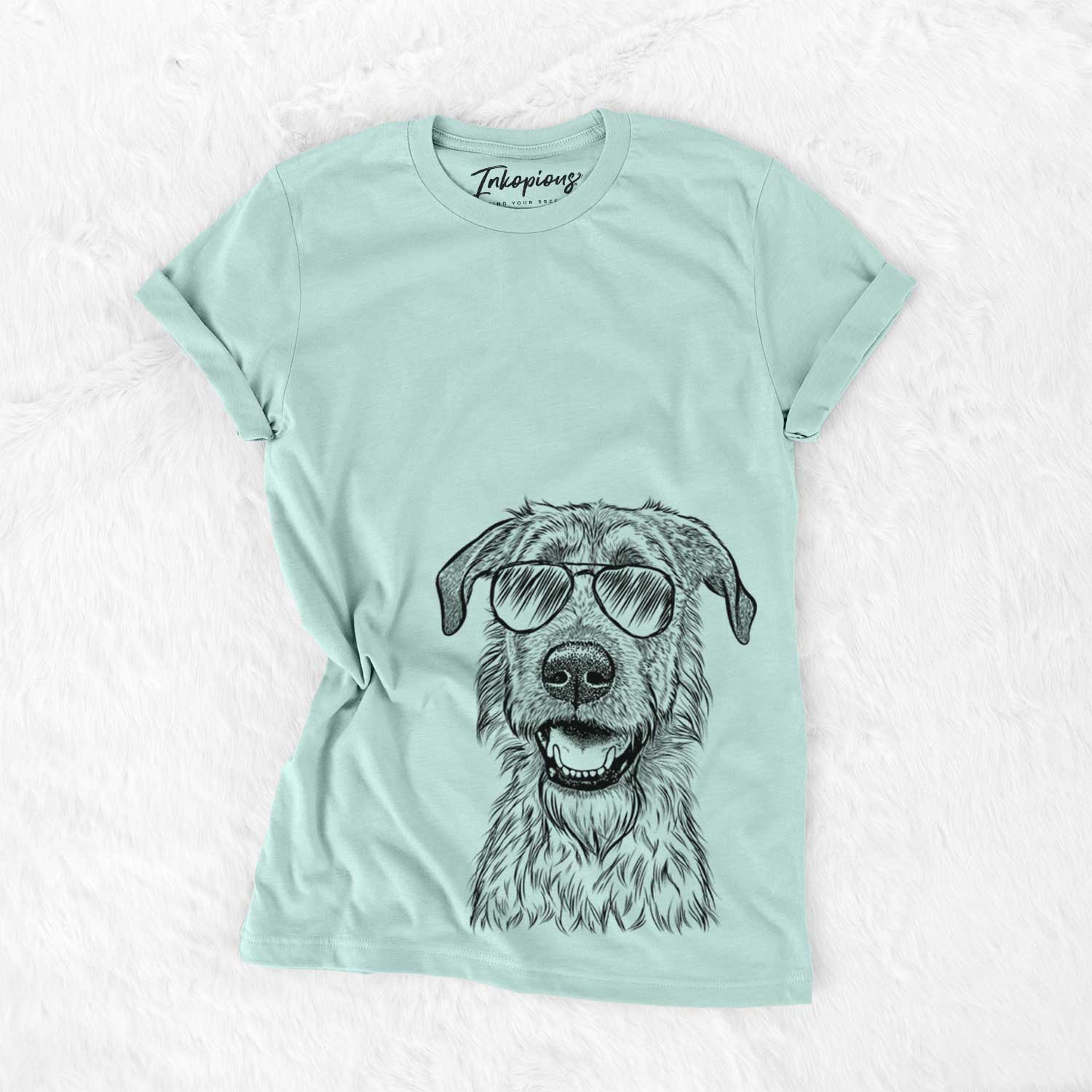 Aviator Griffin the Irish Wolfhound - Unisex Crewneck