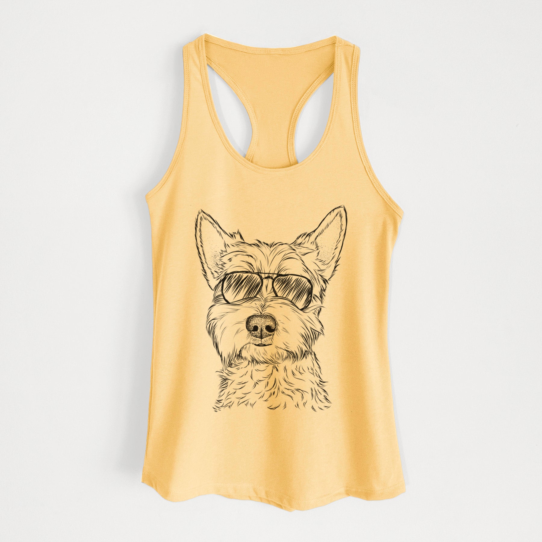 Grizel the West Highland Terrier - Women's Racerback Tanktop