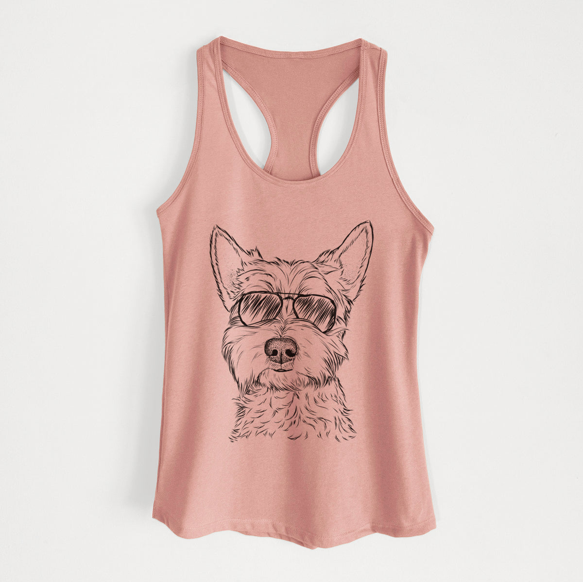 Grizel the West Highland Terrier - Women's Racerback Tanktop