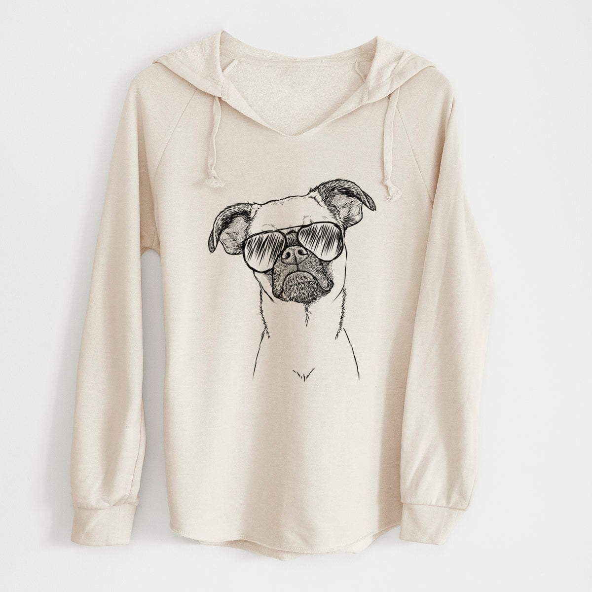 Aviator Groot the Brussels Griffon - Cali Wave Hooded Sweatshirt