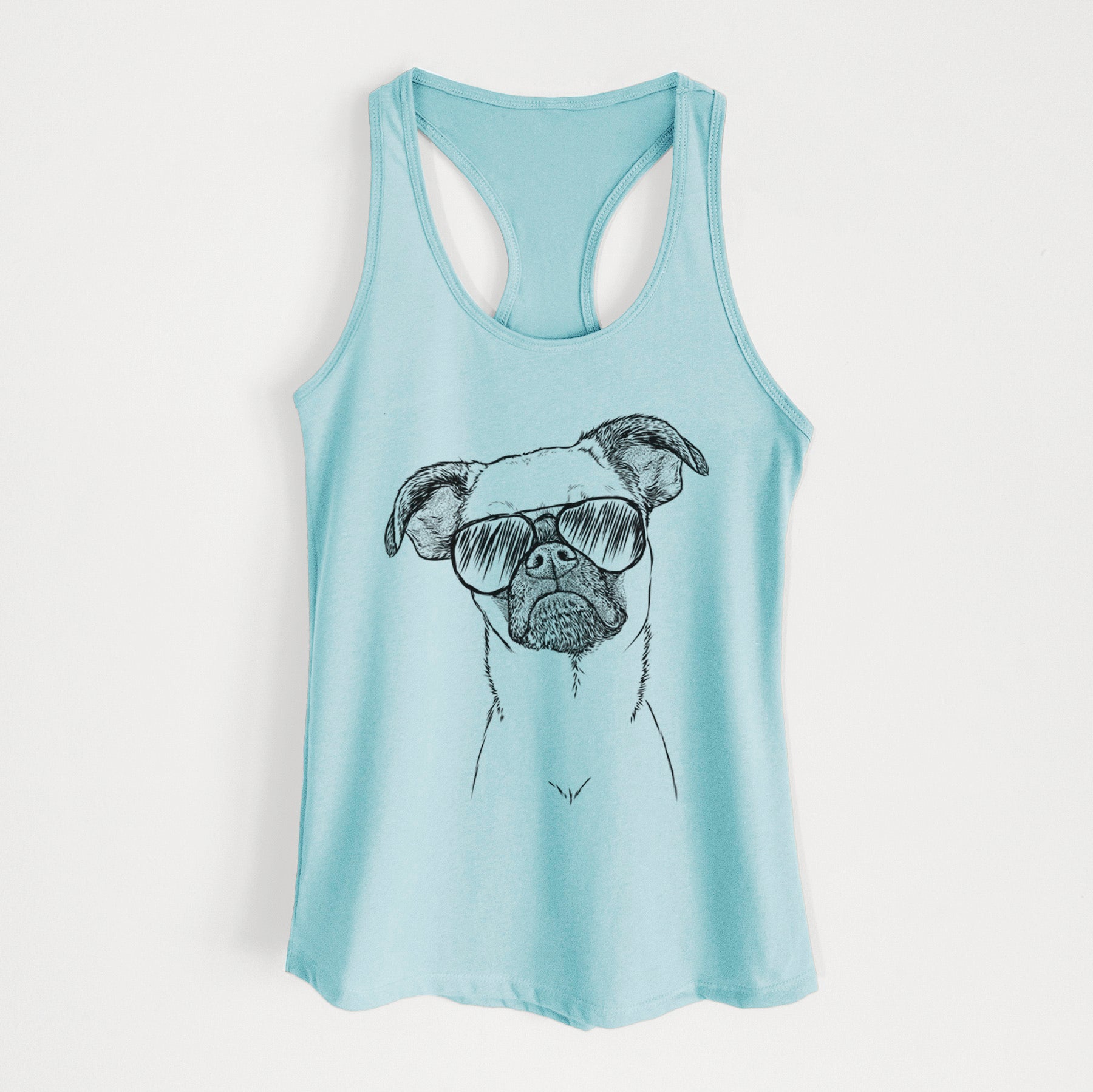 Groot the Brussels Griffon - Women's Racerback Tanktop