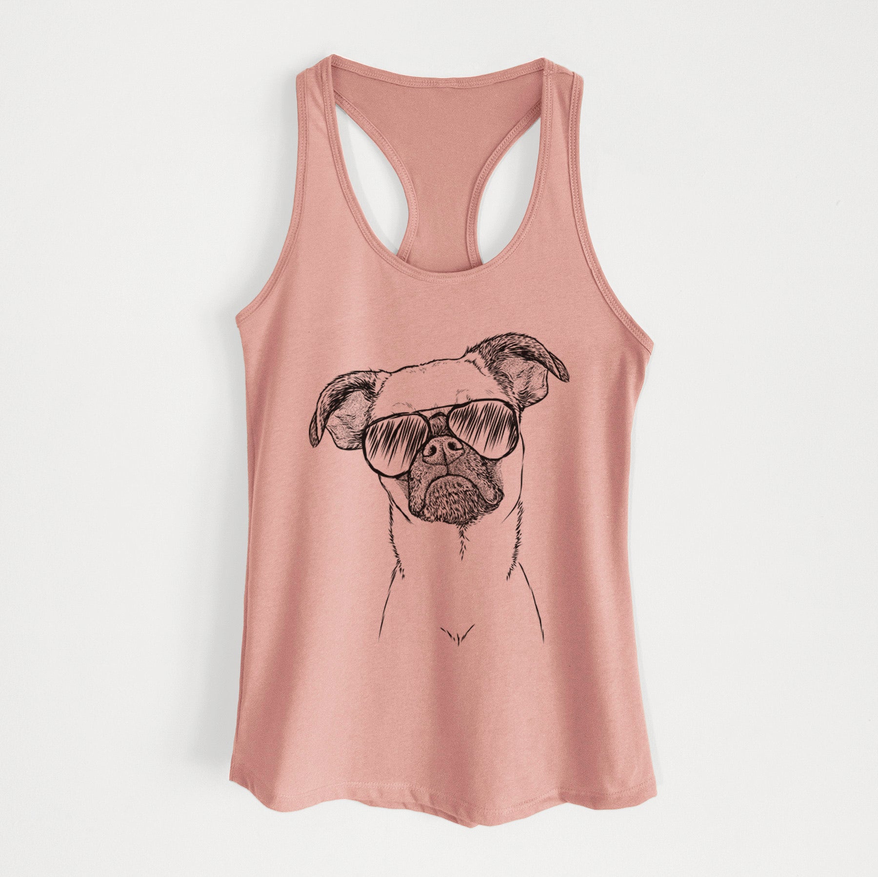 Groot the Brussels Griffon - Women's Racerback Tanktop